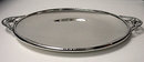 Sterling Silver Blossom Tray, probably Denmark C.1930
