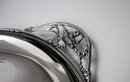 Sterling Silver Blossom Tray, probably Denmark C.1930