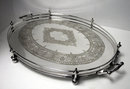 Fine quality James Dixon English Silver Plate Gallery Tray, England C.1890