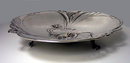 Art Nouveau Continental Silver large Dish, Austro Hungarian C.1890