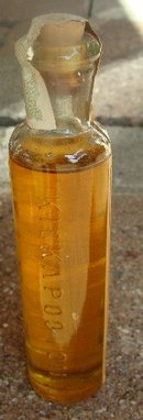 KICKAPOO COUGH SYRUP BOTTLE-UNOPENED;INDIAN IMAGE