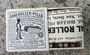 COAL-ROLLER PILLS BOX/CONTENTS-BLACK BOY IMAGE-LAXATIVE/MEDICINAL