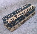 CANDY BOX - CHOCOLATE PEPPERMINT CANDY BOX-5c