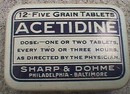 ACETIDINE TIN
