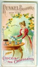 RUNKEL BROTHERS TRADE CARD