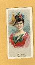 ANTIQUE DUKE CIGARETTES TOBACCO INSERT CARD - VIOLA ALLEN