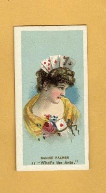 ANTIQUE DUKE CIGARETTES TOBACCO INSERT CARD - Nanine Palmer