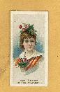 ANTIQUE DUKE CIGARETTES TOBACCO INSERT CARD ISABELLE EVERSON AS