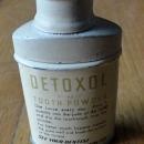 DETOXOL TOOTH POWDER TIN-SAMPLE SIZE