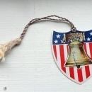 LIBERTY BELL CELLULOID BOOKMARK