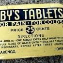 EBY'S TABLETS TIN-MEDICINAL