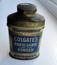 COLGATE'S RAPID SHAVE POWDER TIN-SAMPLE