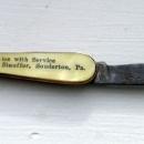 PENKNIFE IN SHAPE OF BASEBALL BAT-ROBERT S STAUFFER, SOUDERTON, PA.