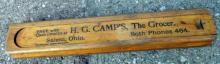 H. G. CAMPS, THE GROCER, SALEM OHIO PENCIL BOX