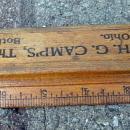 H. G. CAMPS, THE GROCER, SALEM OHIO PENCIL BOX