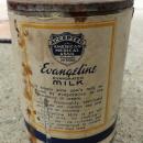 EVANGELINE EVAPORATED MILK TIN