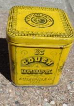 K COUGH DROPS TIN