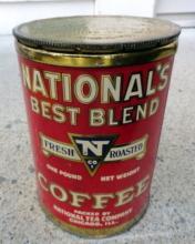 NATIONAL BEST BLEND 1 LB. COFFEE TIN