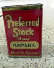 PREFERRED STOCK TURMERIC SPICE TIN