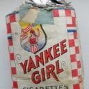 RARE ANTIQUE YANKEE GIRL CIGARETTES PACK-EMPTY