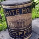 2 LB. WHITE HOUSE COFFEE TIN
