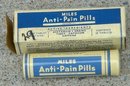 MILES ANTI-PAIN PILLS TIN/BOX/EMPTY