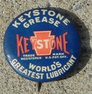 KEYSTONE GREASE CELLULOID PINBACK9AUTOMOTIVE)