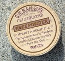 C. R. BAILEY'S CELEBRATED FACE POWDER BOX