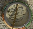 PERFECTION CIGARETTES CELLULOID PINBACK
