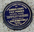 GARDEN COURT FACE POWDER TIN