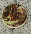 RARE CAMP NO. 258 P.O.S. OF A. CELLULOID ADVERTISING PINBACK