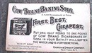 BLOTTER - COW BRAND BAKING SODA