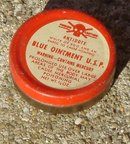 BLUE OINTMENT POISON TIN
