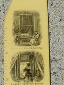 ADVERTISING CELLULOID RULER-JAS. E. WILSON FOR BLINDS, SHUTTERS, AWNINGS