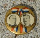 MCKINLEY/ROOSEVELT CELLULOID PINBACK - 1900