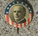 MCKINLEY PINBACK-PHOTO IMAGE