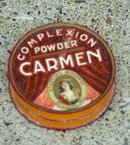 CARMEN FACE POWDER BOX-FULL;GRAPHIC