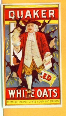 QUAKER WHITE OATS FOLDER