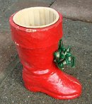 1940's ERA CANDY CONTAINER CHRISTMAS BOOT
