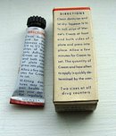 WERNET'S ADHESIVE CREAM TUBE/BOX;SAMPLE?(DENTAL)