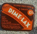 DIME-LAX LAXATIVE TIN