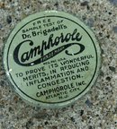 DR, BRIGADELL'S CAMPHOROLE SAMPLE TIN