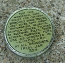 DR, BRIGADELL'S CAMPHOROLE SAMPLE TIN