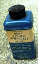 MERCK SODIUM PERBOARATE FLAVORED (TOOTH POWDER) TIN-CONTENTS