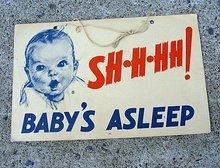 GERBER ADVERTISING SIGN -