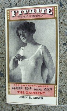 FITRITE ADVERTISING BLOTTER-UNDERGARMENT ADVERTISING-PRETTY LAD
