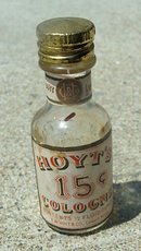 HOYT'S 15c COLOGNE BOTTLE