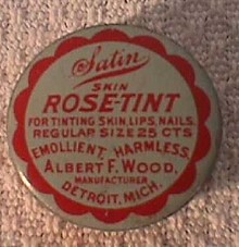 Advertising Tin- Satin Skin Rose-Tint