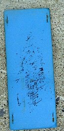 UNUSUAL ADVERTISING CELLULOID BLOTTER-MEN'S UNION SUIT