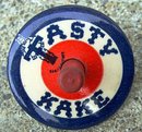 TASTY KAKE ADVERTISING CELLULOID SPINNER